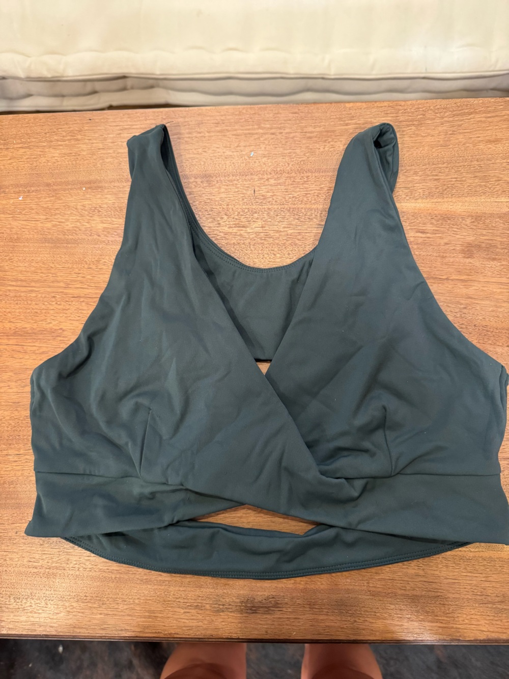 Born Primitive Deep Teal Wrap-Front Bodysuit